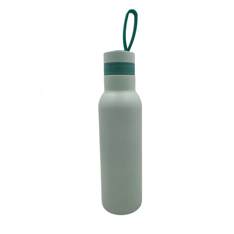 Botella A. Inox 700cc /Silic. Verde agua Botella A. Inox 700cc /Silic. Verde agua