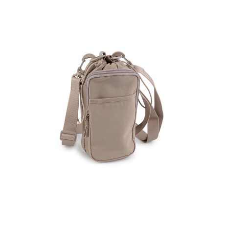 Bolso Porta Botellas Impermeable de Viaje Beige