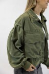 Campera Pana Princess Verde