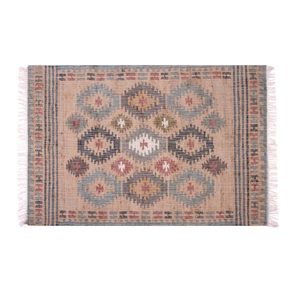 ALFOMBRA YUTE MULTICOLOR JULIETA