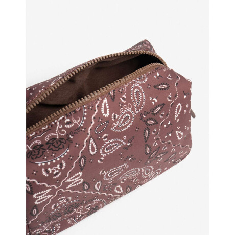 Portacosméticos De Material Reciclado Estampado Geometrico