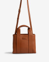 City Basicos Cartera City Con Doble Asa - Marron Suela