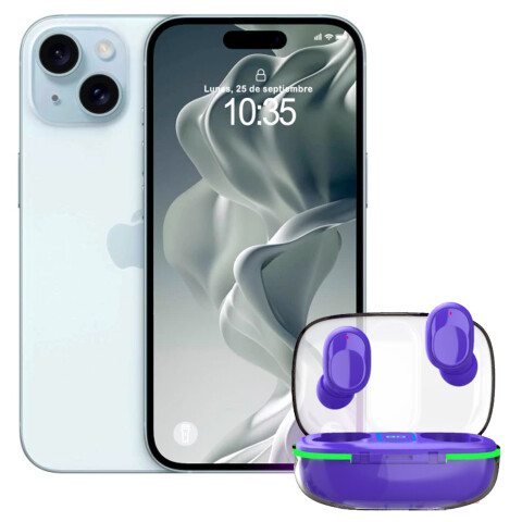Iphone 15 6/128 Gb 5g + regalo AZUL