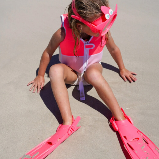 Kit Buceo Snorkel Sunnylife Mermaid Pink - Niño Kit Buceo Snorkel Sunnylife Mermaid Pink - Niño