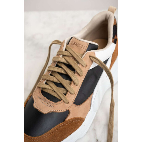 Zapatilla Combinada Whisky