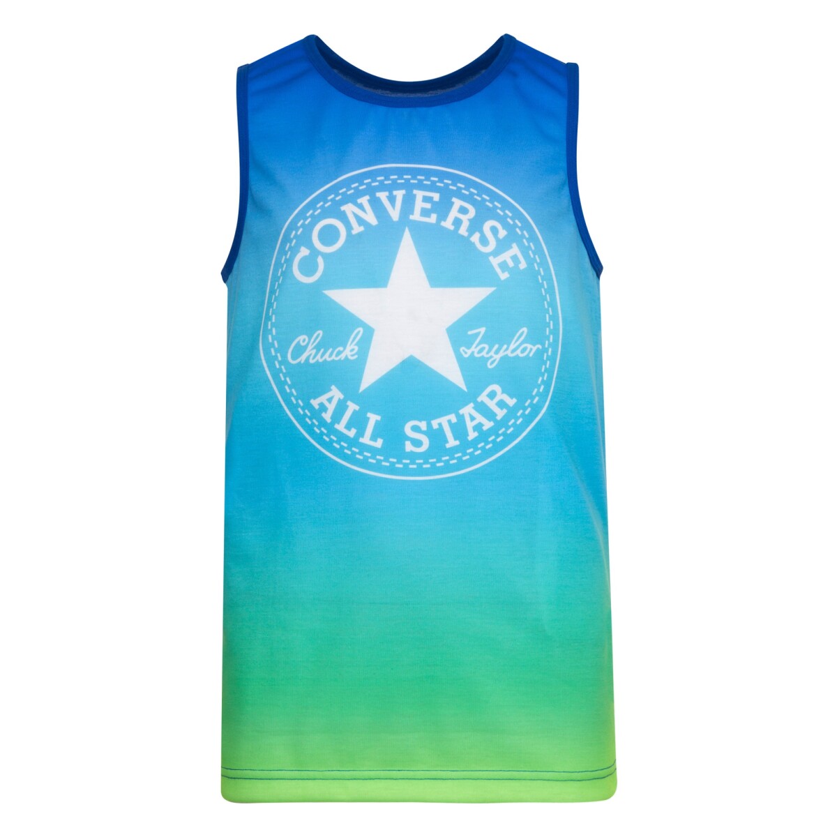Camiseta Ombre Tank de Niño - Azul 