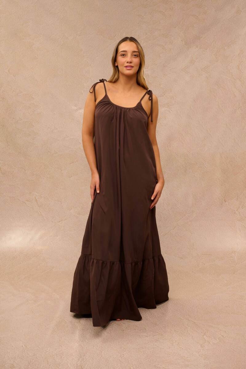 VESTIDO JARA CHOCOLATE 