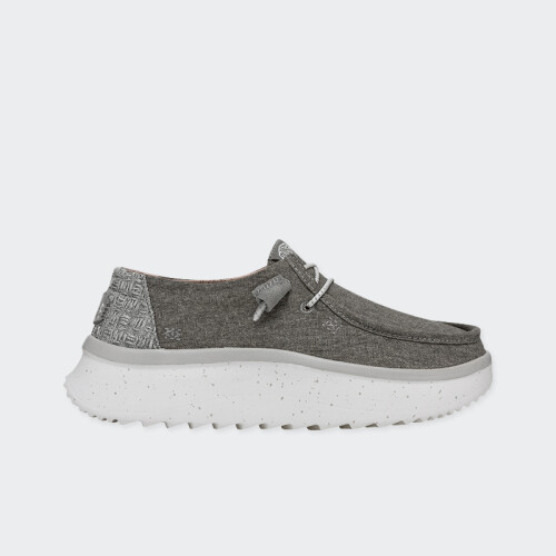 Calzado Hey Dude Wendy Peak Chambray Gris