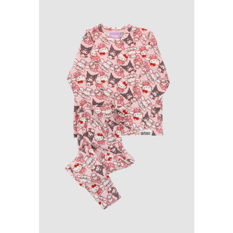 Pijama hello kitty aop hacci Rosado