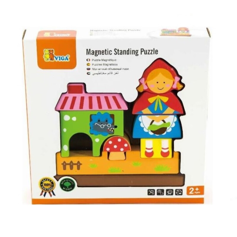 Viga – Puzzle magnético – Caperucita Roja Viga – Puzzle magnético – Caperucita Roja