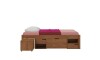 Cama Madera Maciza Con Cajones - 1 plaza - Linea charme Amendoa