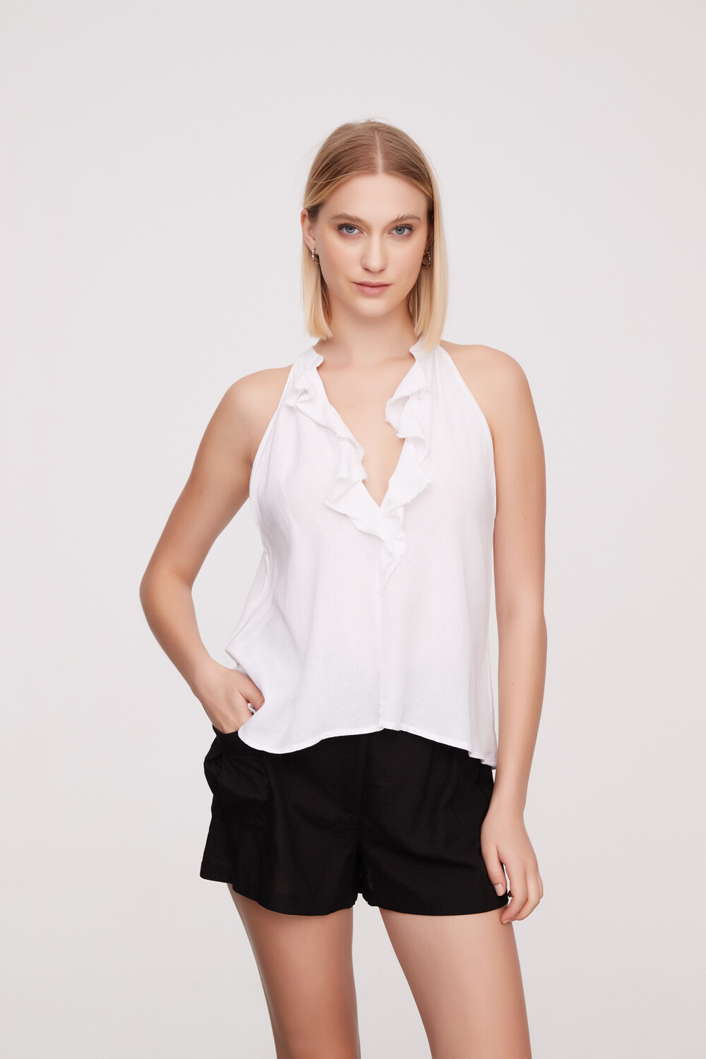 Blusa Galilean Blanco