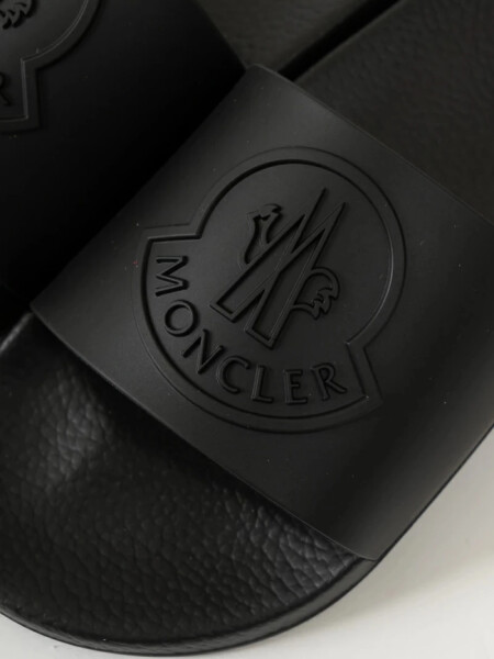 Moncler -Sandalias de goma, Basile Negro
