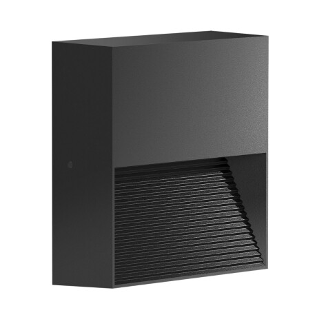 Aplique led señalizador cuadrado IP65 5W NEGRO Aplique led señalizador cuadrado IP65 5W NEGRO