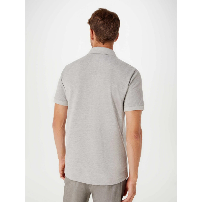 CAMISA POLO MM MASC CINZA MESCLA
