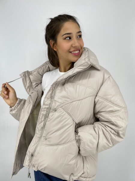 CAMPERA WANNA 8115 PUFFER BLANCO