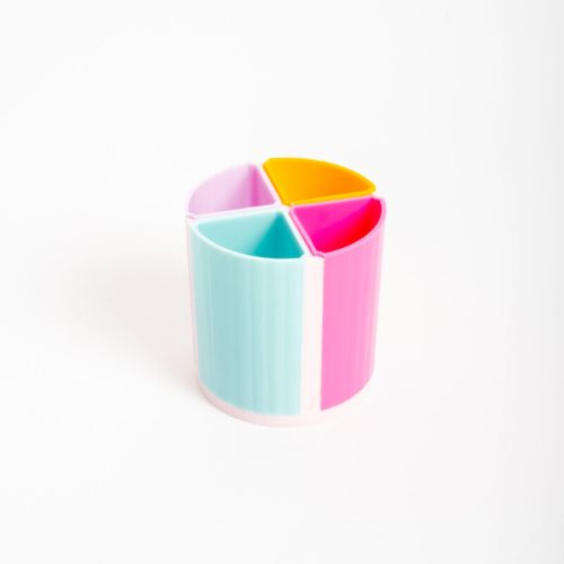 Portalapices 4 compartimientos - FW Color Block Portalapices 4 Compartimientos - Fw Color Block