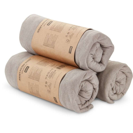 Sabana Bajera Jersey Janne 180X200X30 Gris