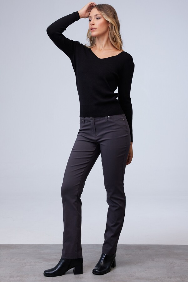 Pantalon Slim GRIS