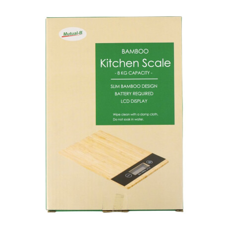 Balanza de cocina de bamboo Balanza de cocina de bamboo