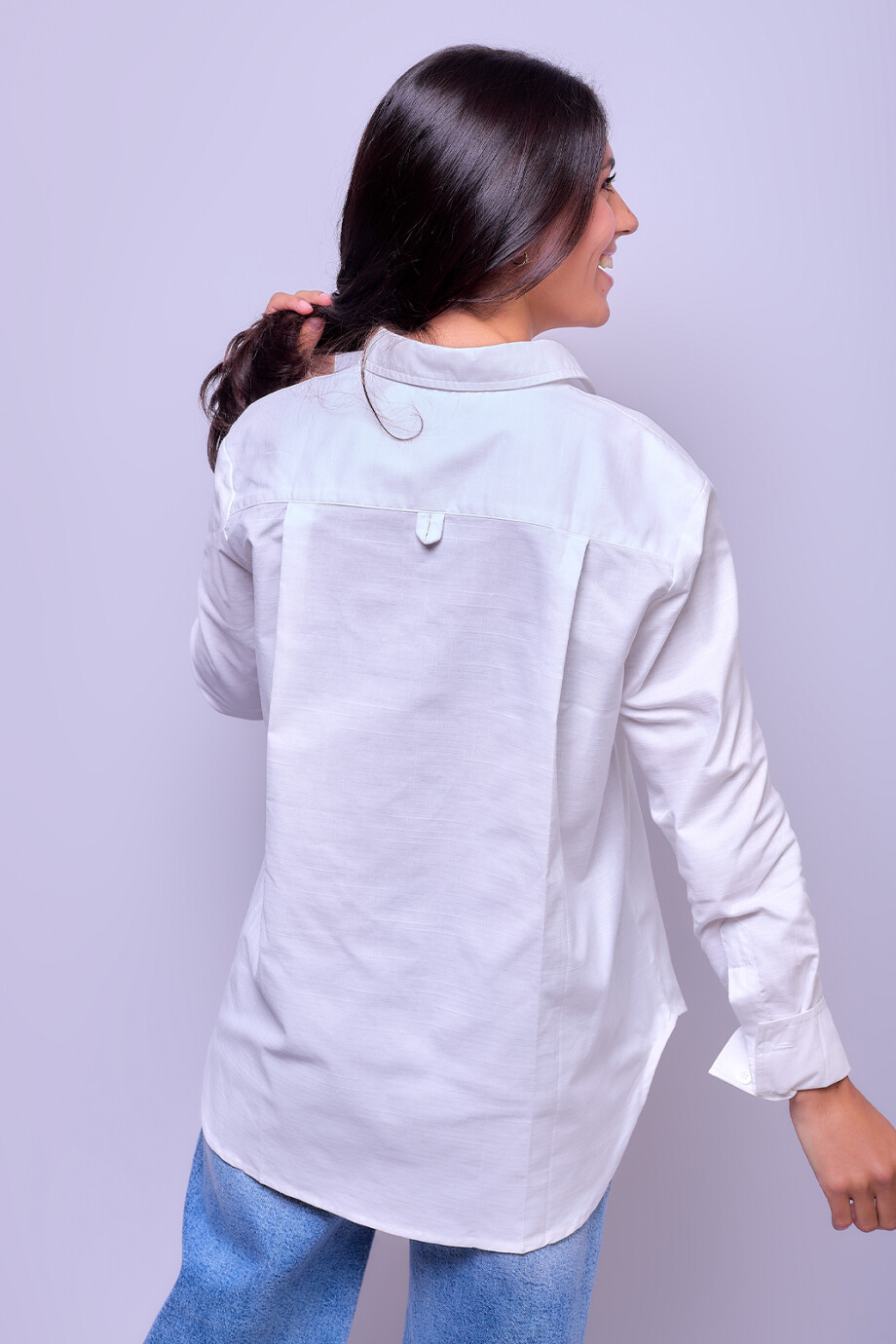 Camisa Dama Emi Blanca