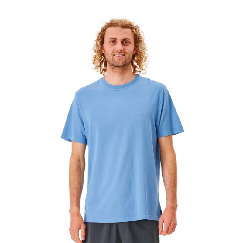 Remera MC Rip Curl PLAIN WASH Azul Remera MC Rip Curl PLAIN WASH Azul