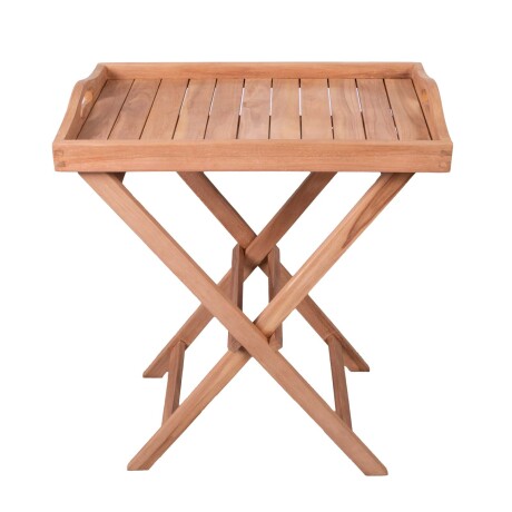 BANDEJA PLEGABLE MADERA NATURAL-BEIGE VALENCIA