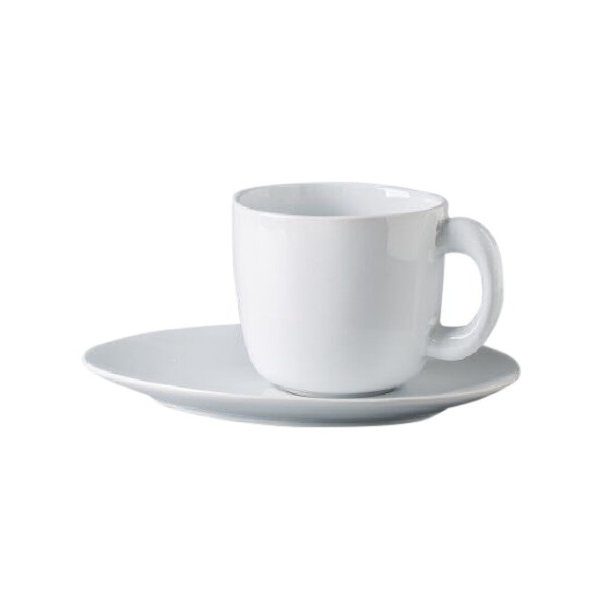 TAZA C/PLATO 590ML BLANCO 