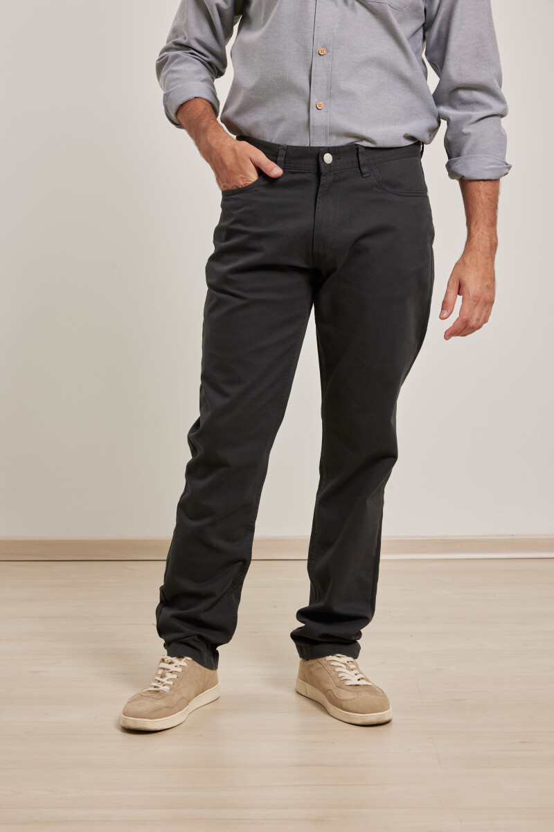 PANTALÓN 5 BOLSILLOS HARRY - Gris Oscuro 