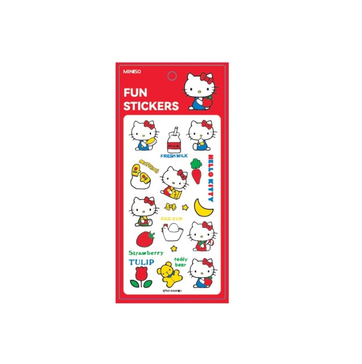 Stickers Hello Kitty A - diseño 2 