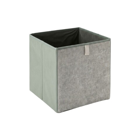CAJA ORGANIZADORA GRIS COMB 30X30CM Unica