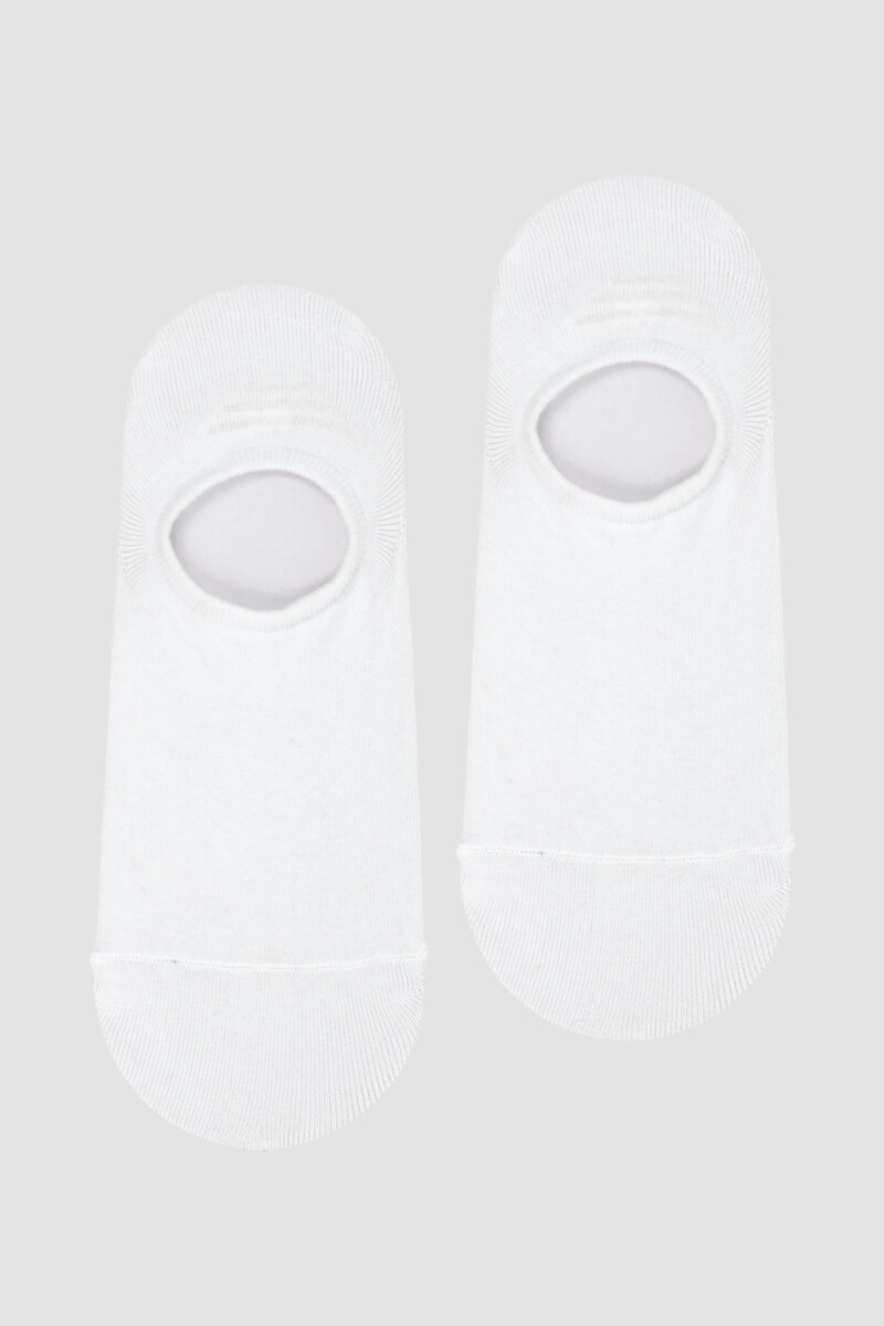 Medias invisibles Blanco