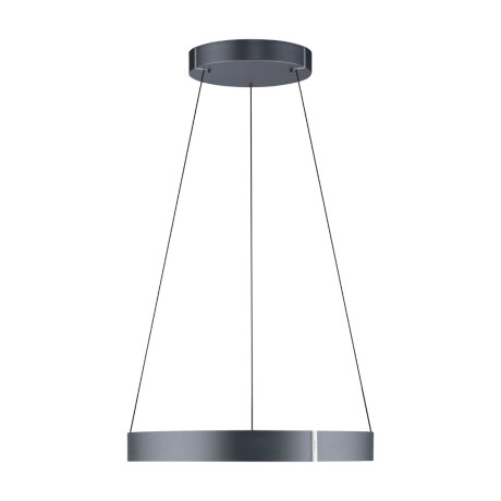 Colgante led anillo motorizado 44w 70cm a control remoto con varias funciones, gris grafito Colgante led anillo motorizado 44w 70cm a control remoto con varias funciones, gris grafito