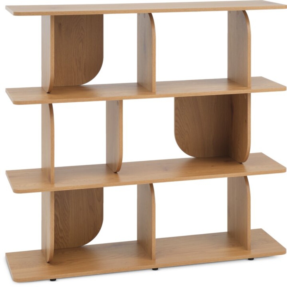 Estantería LYNGERUP con roble 