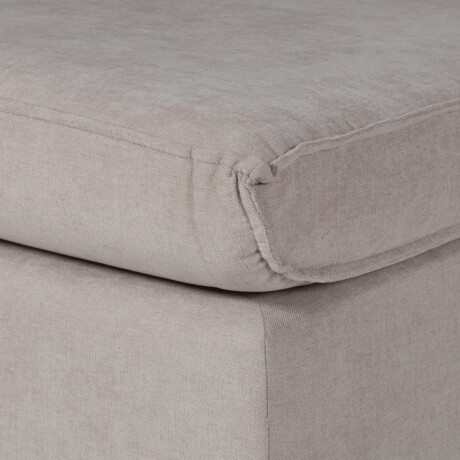 Sofá Santiago (Rebatible) - Tela Microfibra - 2,5 cuerpos TC 1010 (Beige)