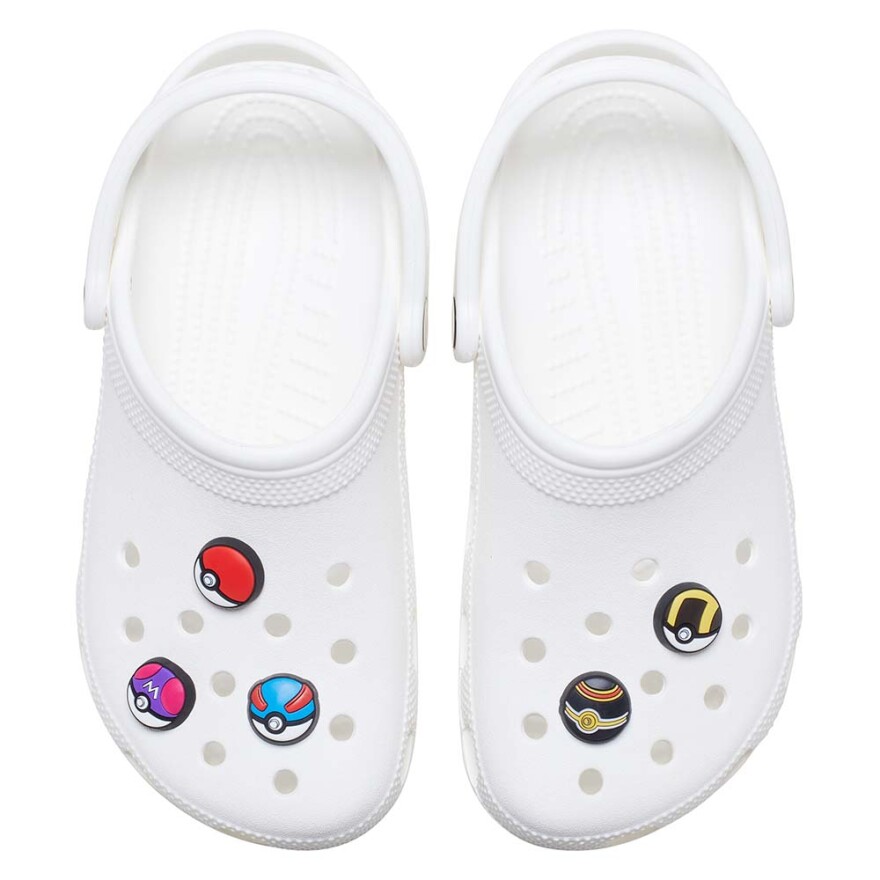 Jibbitz Poke Ball 5 Pack Multicolor