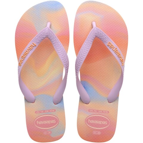 Ojotas Havaianas Top Fashion Naranja