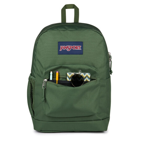 Mochila Escolar p/ Laptop Jansport Cross Town Plus Original Deep Juniper