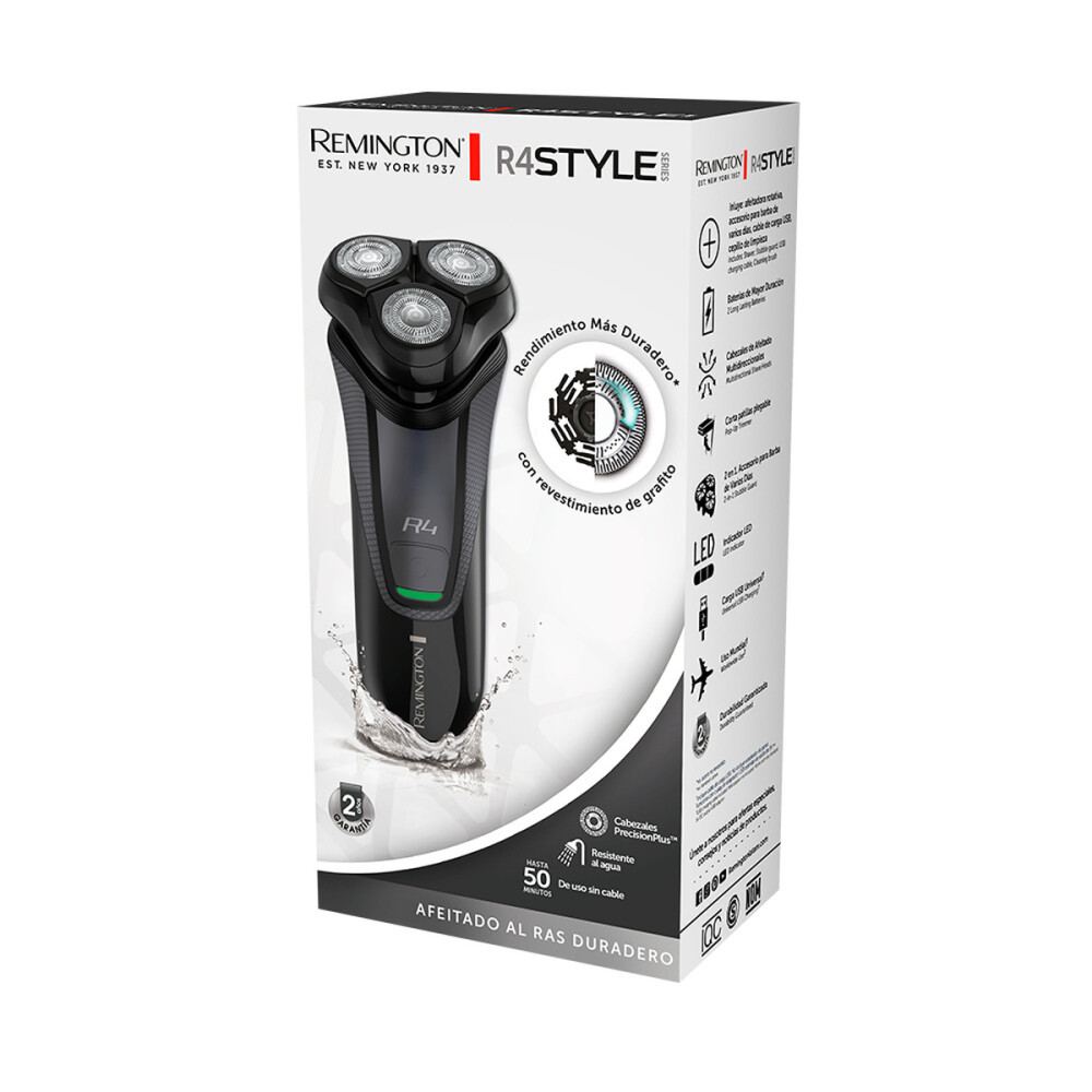 AFEITADORA ROTATIVA STYLE SERIES R4 REMINGTON Unica