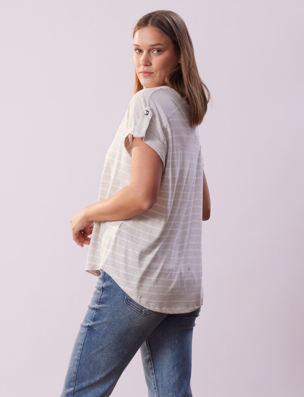 Remera Algodón GRIS
