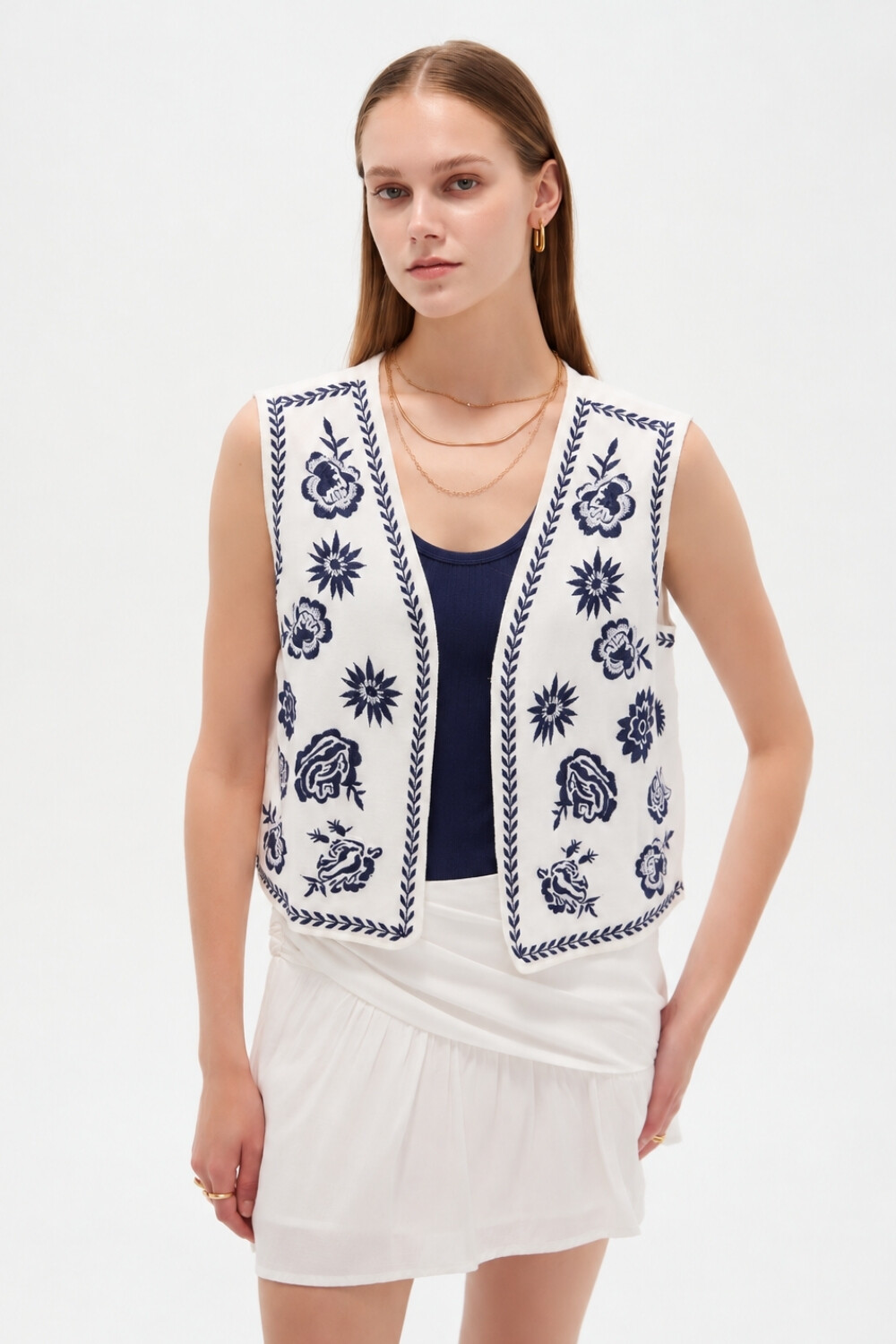 Chaleco Falan Estampado 1
