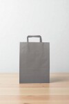 Bolsa lisa acuario 22x10x30 cm GRIS SOMBRA
