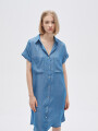Vestido Lemos Azul Claro