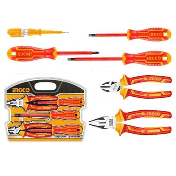 SET JUEGO 6 HERRAMIENTAS AISLADAS INGCO HKIST3061 SET JUEGO 6 HERRAMIENTAS AISLADAS INGCO HKIST3061