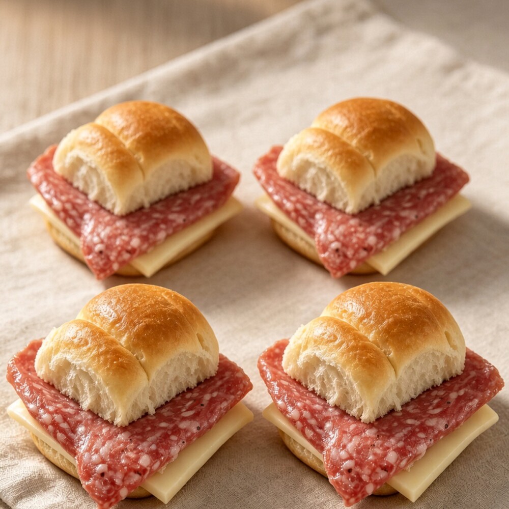 4 Catalancitos de Salame y Queso 4 Catalancitos de Salame y Queso