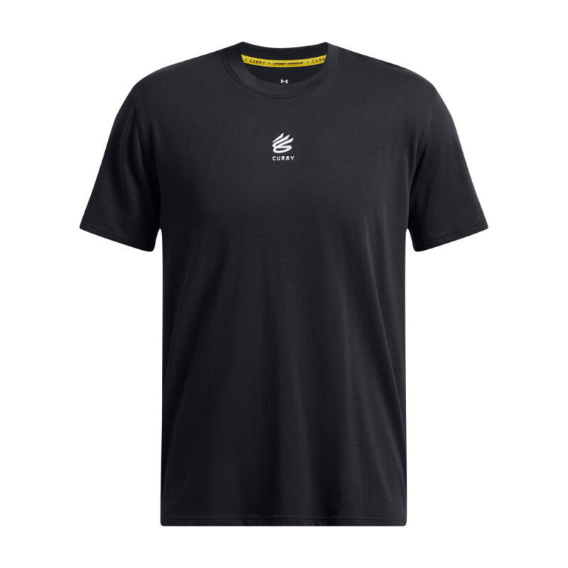 Curry Hvyweight Logo Tee-BLK BLK-001