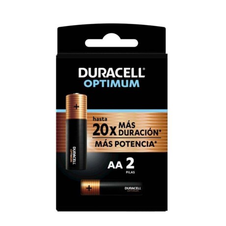 Pilas AA Duracell Optimum Blister 2 Unidades Pilas AA Duracell Optimum Blister 2 Unidades