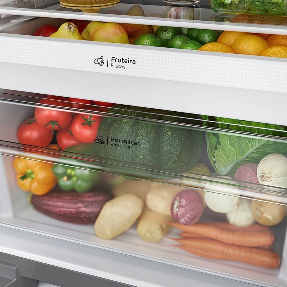 Heladera 479L Inox - No Frost - Modelo CRM56JKDUW - Consul Heladera 479L Inox - No Frost - Modelo CRM56JKDUW - Consul