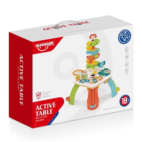 Mesa Actividades Piano Musical Juego Didáctico Bebé Huanger Multicolor
