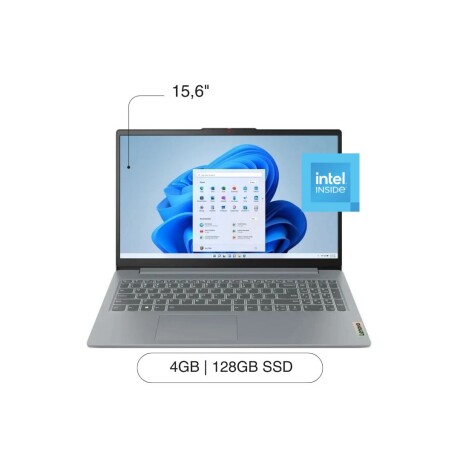 Notebook LENOVO Ideapad Slim 3i 15,6' FHD 128GB / 4GB RAM Intel N100 Notebook LENOVO Ideapad Slim 3i 15,6' FHD 128GB / 4GB RAM Intel N100